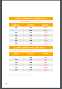 Паромы в Стамбуле расписание