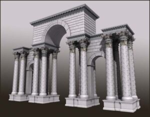 Триумфальная арка на форуме Феодосия